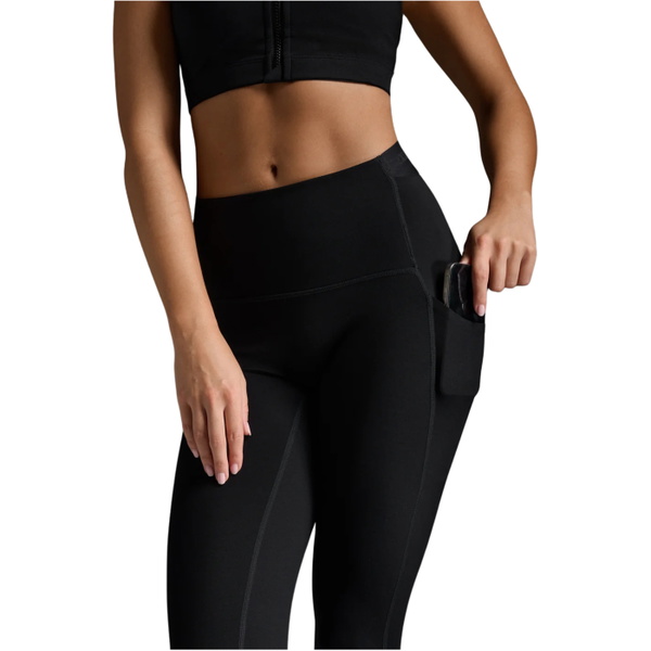 2026 2XU Womens Form Stash Hi-Rise Compression Tights WA6874B - Black / Black